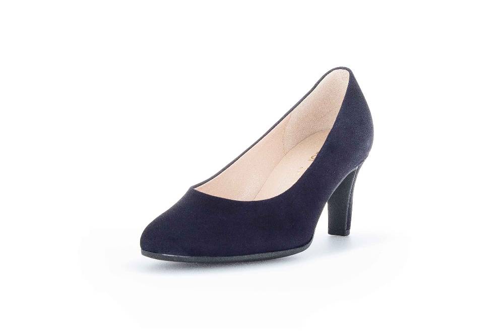 Gabor Fashion Pumps In Übergrößen Blau 31.410.16 Große Damenschuhe