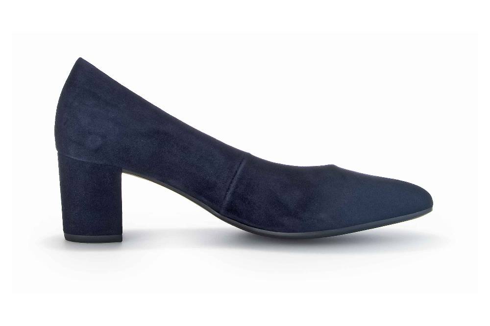 Gabor Fashion Pumps In Übergrößen Blau 31.450.16 Große Damenschuhe