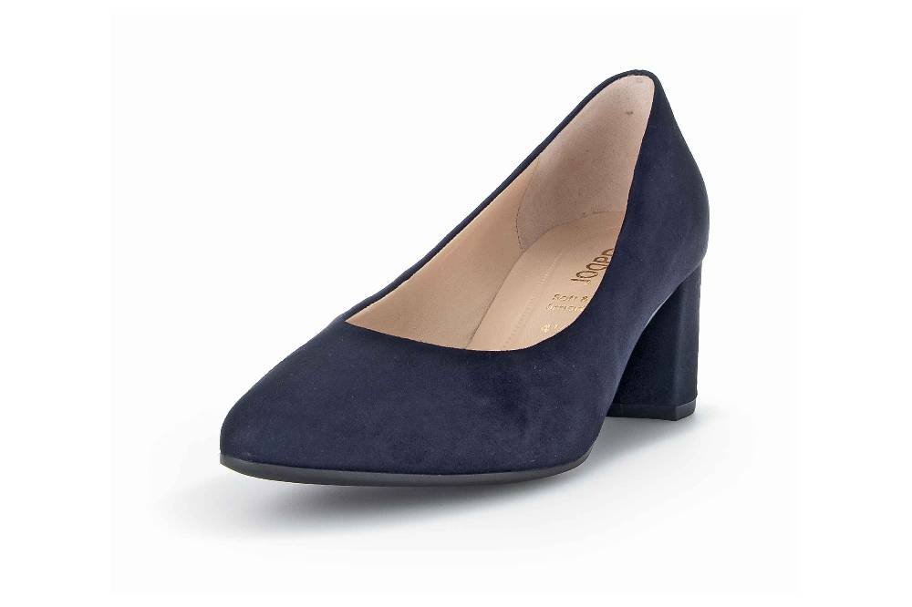 Gabor Fashion Pumps In Übergrößen Blau 31.450.16 Große Damenschuhe