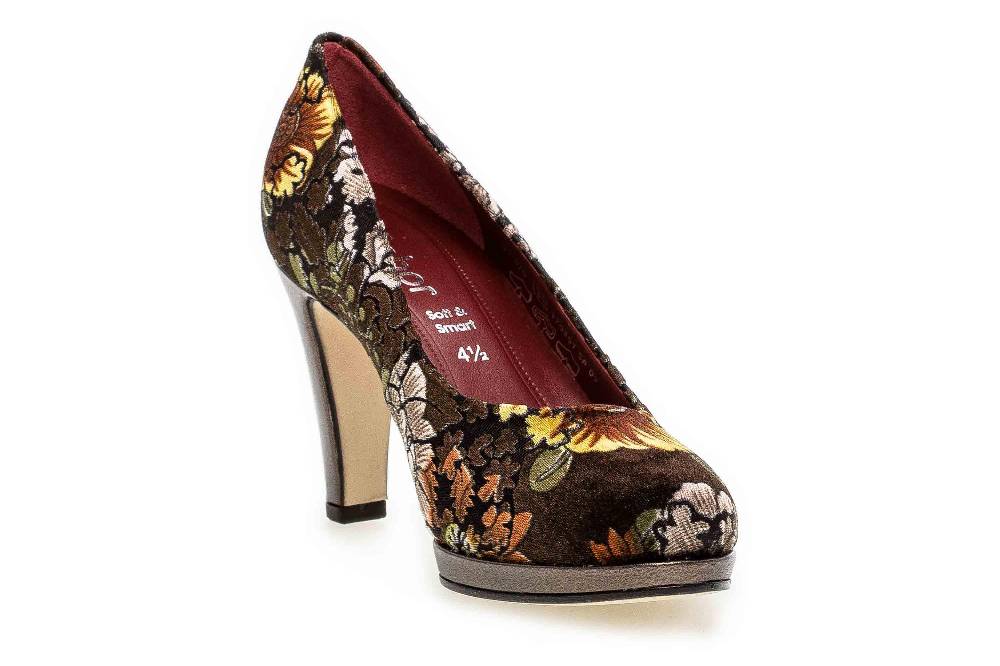 Gabor Fashion Pumps In Übergrößen Braun 31.270.58 Große Damenschuhe