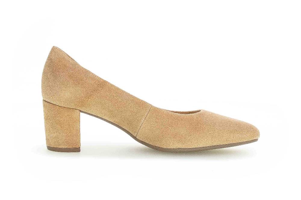 Gabor Fashion Pumps In Übergrößen Braun 61.450.14 Große Damenschuhe