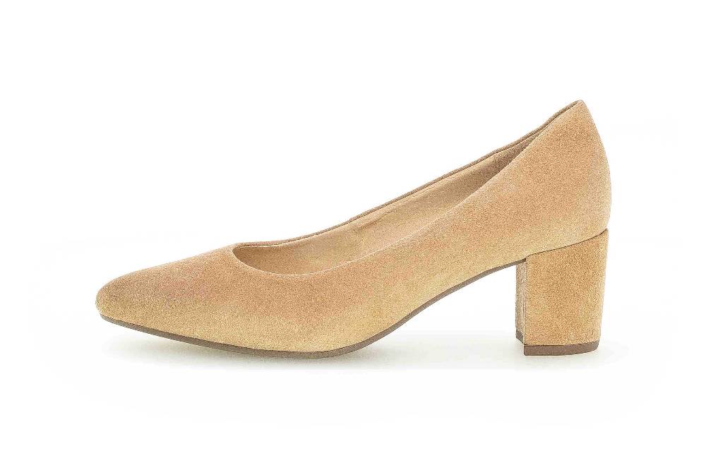 Gabor Fashion Pumps in Übergrößen Braun 61.450.14 große Damenschuhe