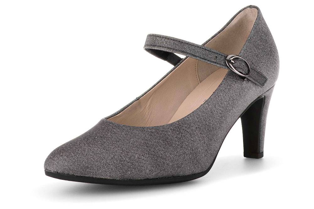 Gabor Fashion Pumps In Übergrößen Grau 31.411.69 Große Damenschuhe