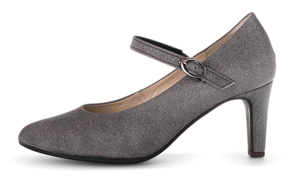 Gabor fashion Pumps in Übergrößen Grau 31.411.69 große Damenschuhe