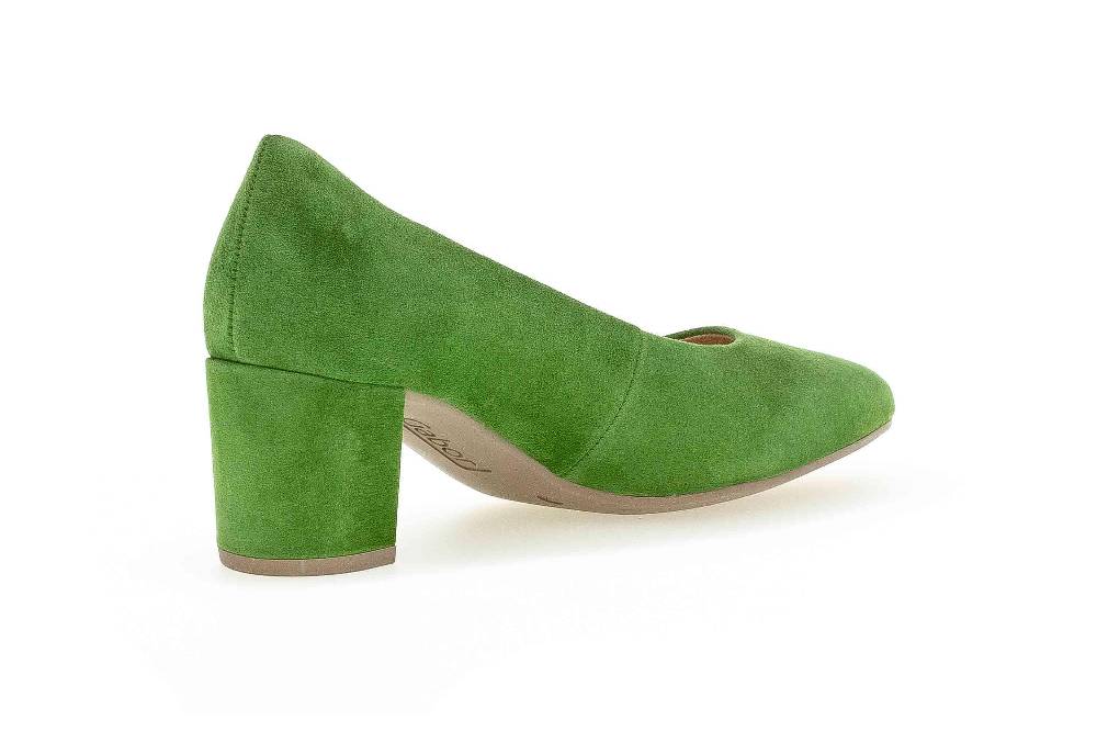 Gabor Fashion Pumps In Übergrößen Grün 61.450.19 Große Damenschuhe