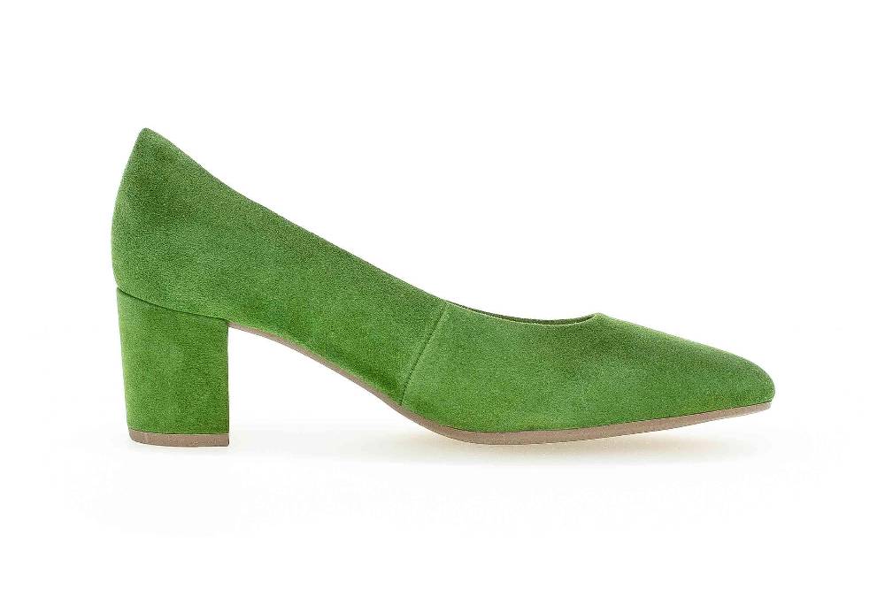 Gabor Fashion Pumps In Übergrößen Grün 61.450.19 Große Damenschuhe