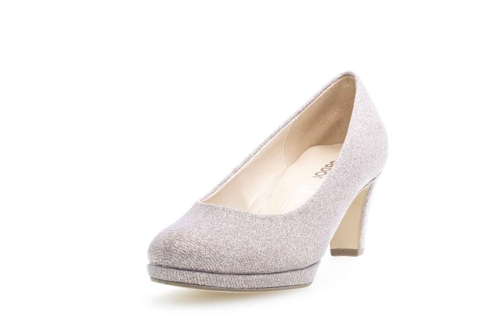 Gabor Fashion Pumps In Übergrößen Rosa 01.260.64 Große Damenschuhe