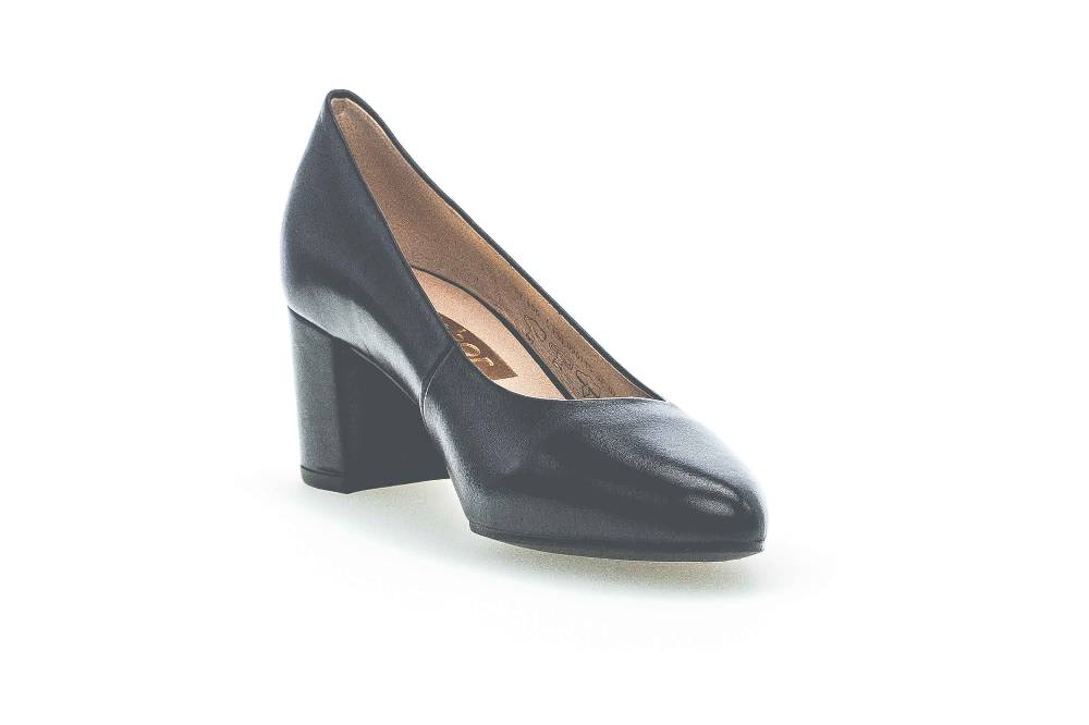 Gabor Fashion Pumps In Übergrößen Schwarz 21.450.27 Große Damenschuhe