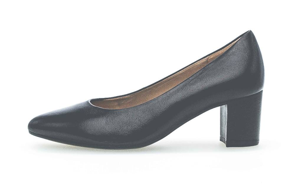 Gabor Fashion Pumps in Übergrößen Schwarz 21.450.27 große Damenschuhe