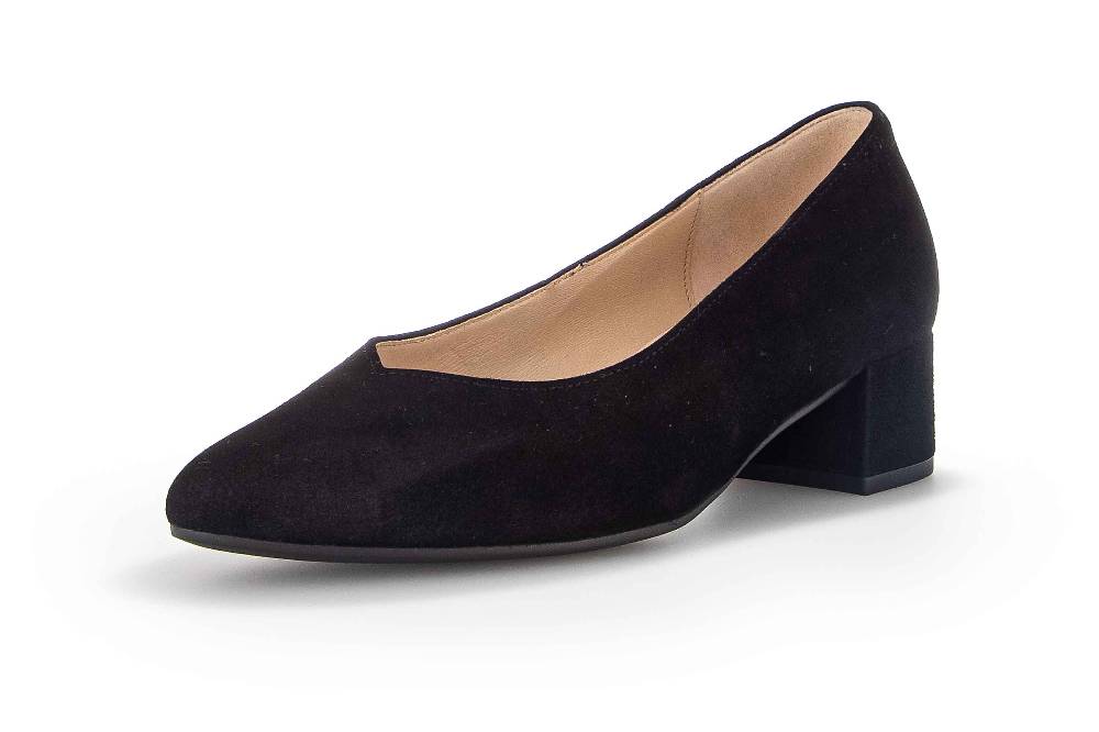 Gabor Fashion Pumps In Übergrößen Schwarz 31.443.17 Große Damenschuhe
