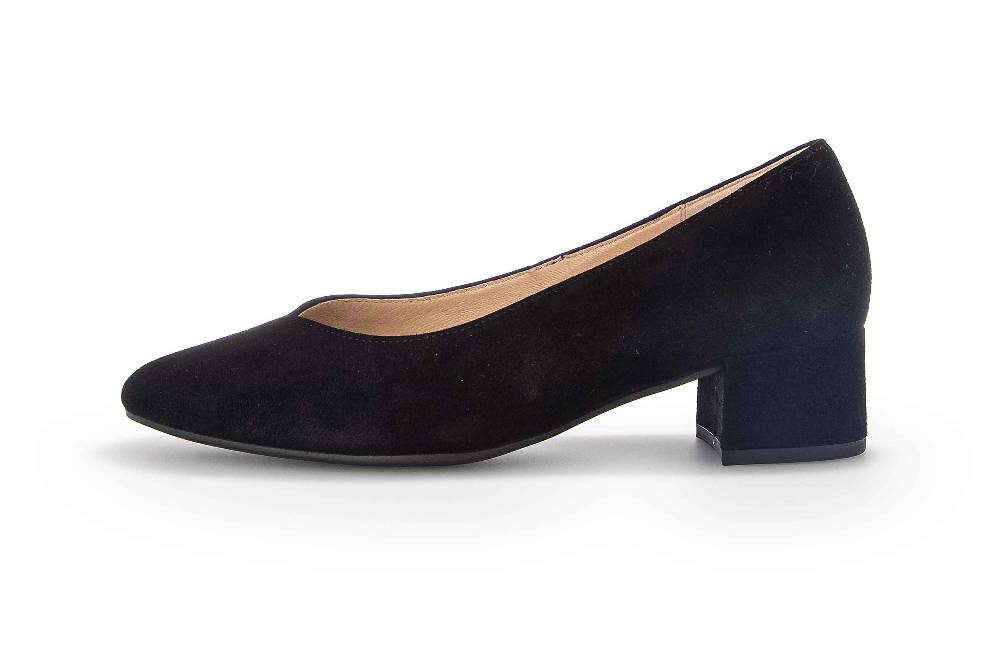 Gabor fashion Pumps in Übergrößen Schwarz 31.443.17 große Damenschuhe