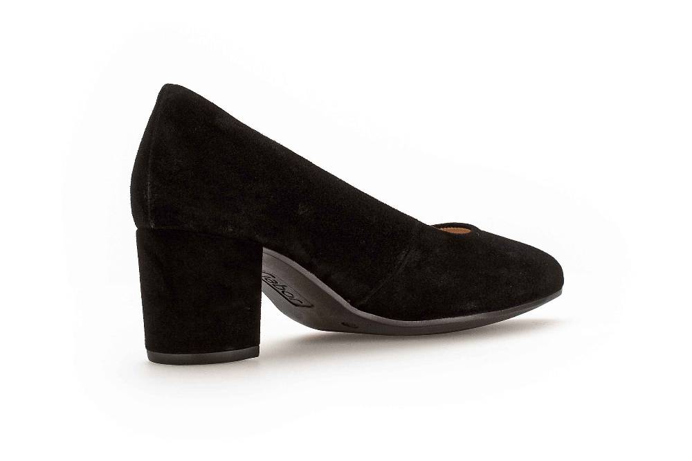 Gabor Fashion Pumps In Übergrößen Schwarz 31.450.17 Große Damenschuhe