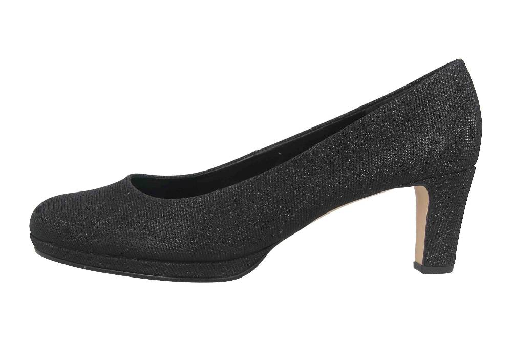 Gabor Fashion Pumps in Übergrößen Schwarz 61.260.67 große Damenschuhe