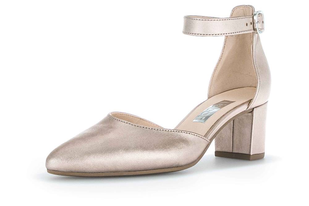 Gabor Fashion Pumps In Übergrößen Weiß 21.340.64 Große Damenschuhe