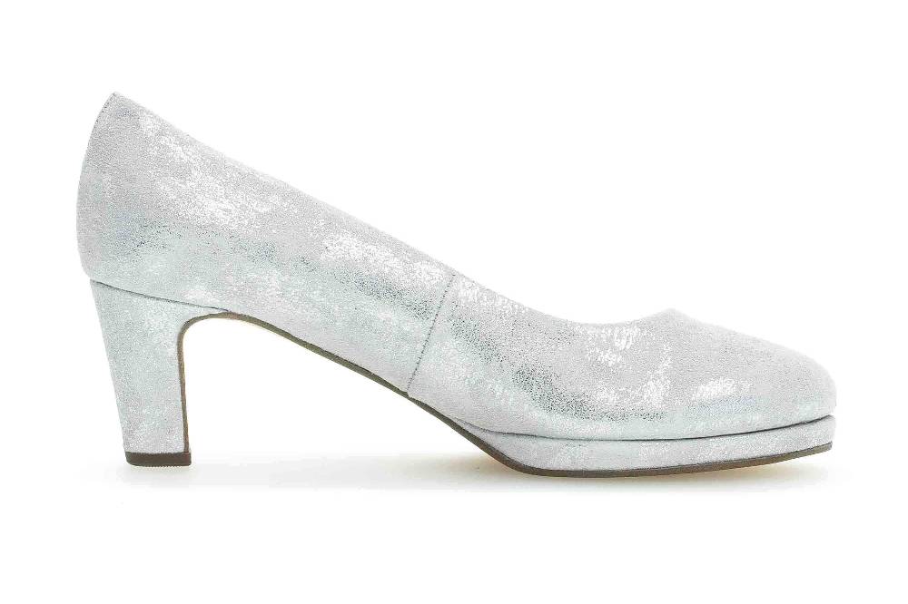 Gabor Fashion Pumps In Übergrößen Weiß 41.260.61 Große Damenschuhe