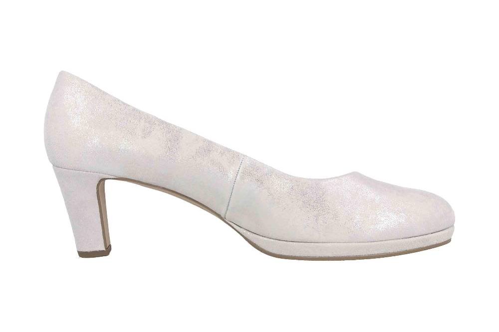 Gabor Fashion Pumps In Übergrößen Weiß 61.260.61 Große Damenschuhe
