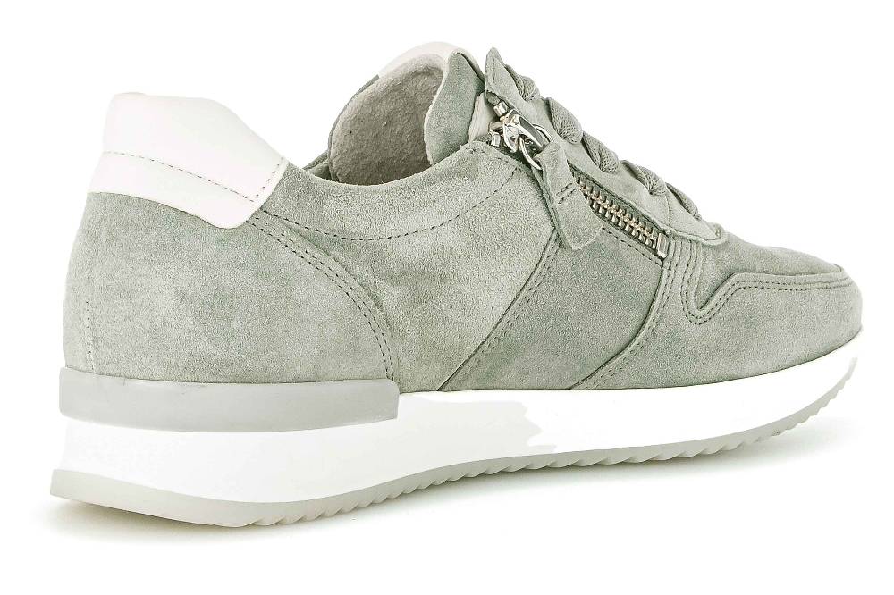 Gabor Fashion Sneaker In Übergrößen Grau 23.420.18 Große Damenschuhe
