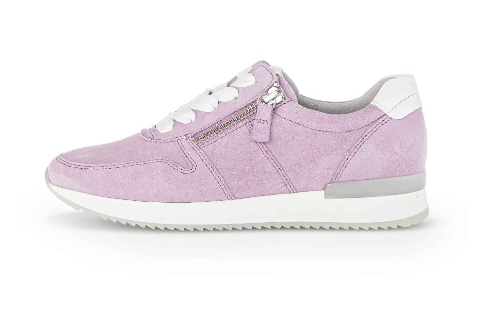 Gabor Fashion Sneaker in Übergrößen Rosa 23.420.13 große Damenschuhe
