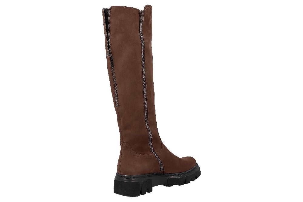 Gabor Fashion Stiefel In Übergrößen Braun 71.739.18 Große Damenschuhe