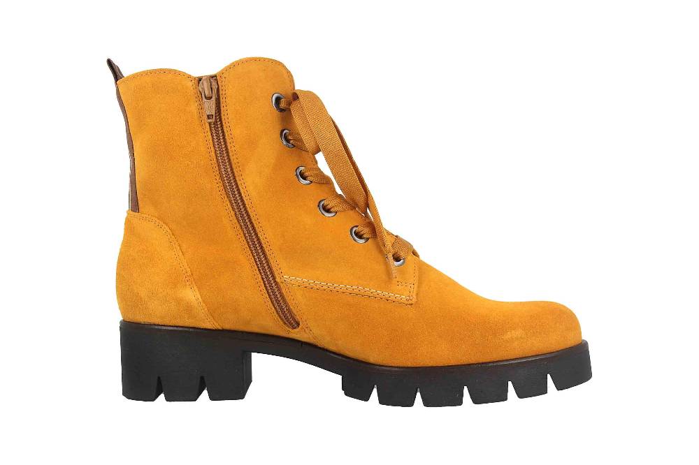 Gabor Fashion Stiefel In Übergrößen Gelb 51.711.11 Große Damenschuhe