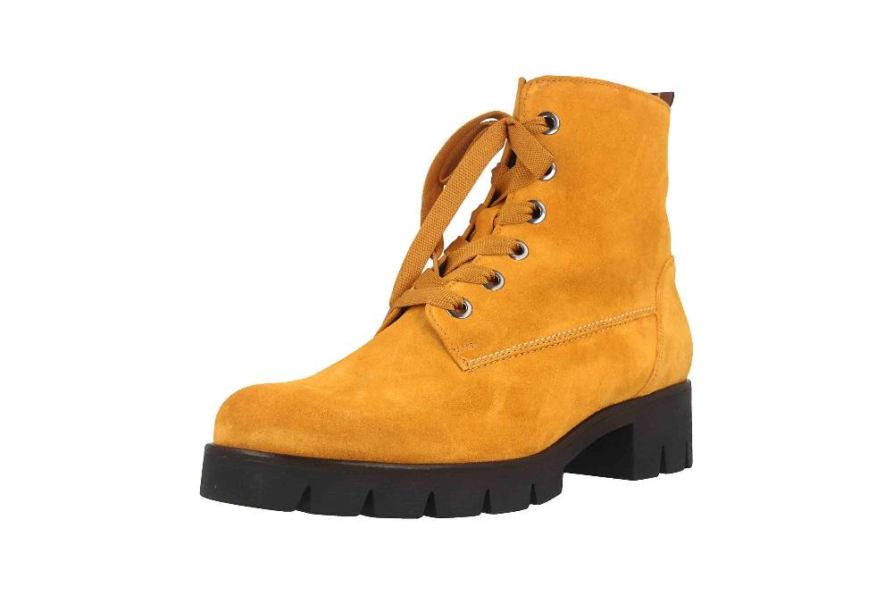 Gabor Fashion Stiefel In Übergrößen Gelb 51.711.11 Große Damenschuhe