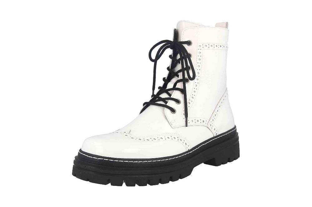 Gabor Fashion Stiefel In Übergrößen Weiß 51.722.91 Große Damenschuhe