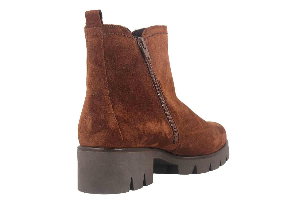 Gabor Fashion Stiefeletten In Übergrößen Braun 51.710.38 Große Damenschuhe