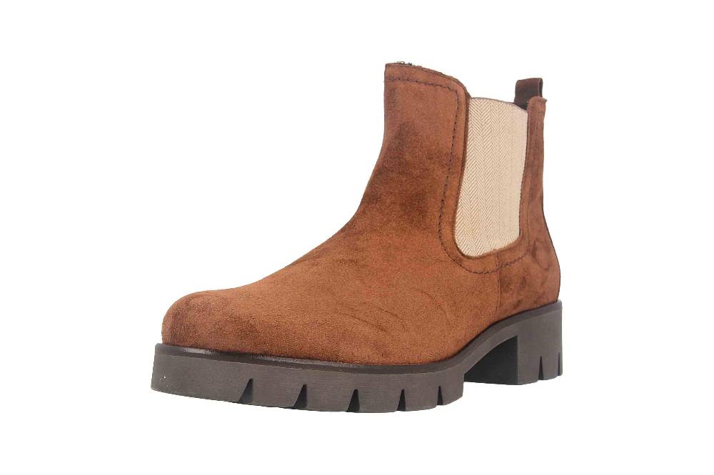 Gabor Fashion Stiefeletten In Übergrößen Braun 51.710.38 Große Damenschuhe