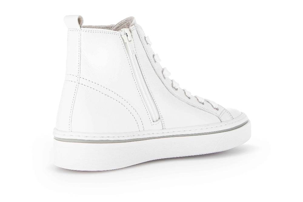 Gabor Fashion Stiefeletten In Übergrößen Weiß 33.660.21 Große Damenschuhe