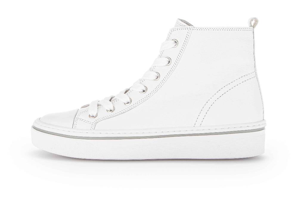 Gabor fashion Stiefeletten in Übergrößen Weiß 33.660.21 große Damenschuhe