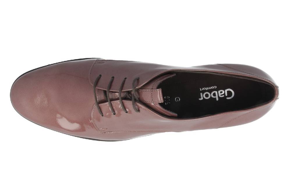 Gabor Halbschuhe In Übergrößen Braun 32.655.22 Große Damenschuhe