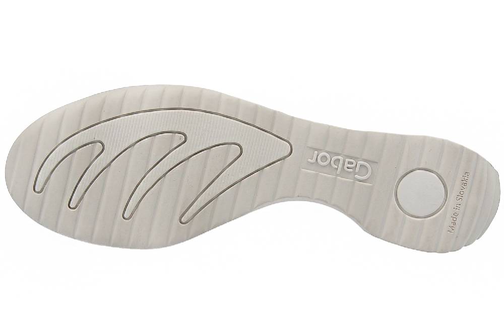 Gabor Halbschuhe In Übergrößen Grau 66.355.30 Große Damenschuhe