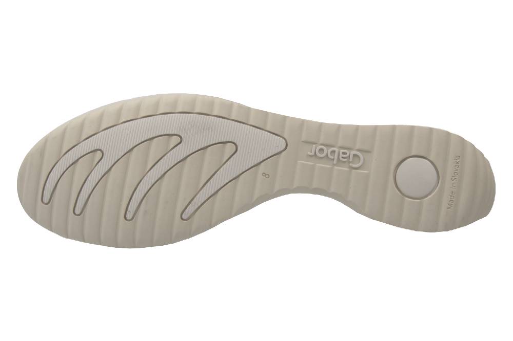 Gabor Halbschuhe In Übergrößen Grau 66.359.40 Große Damenschuhe