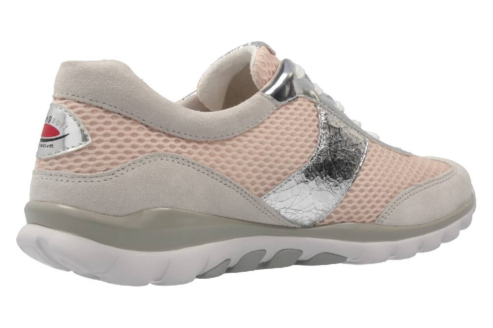 Gabor Halbschuhe In Übergrößen Grau 66.966.22 Große Damenschuhe