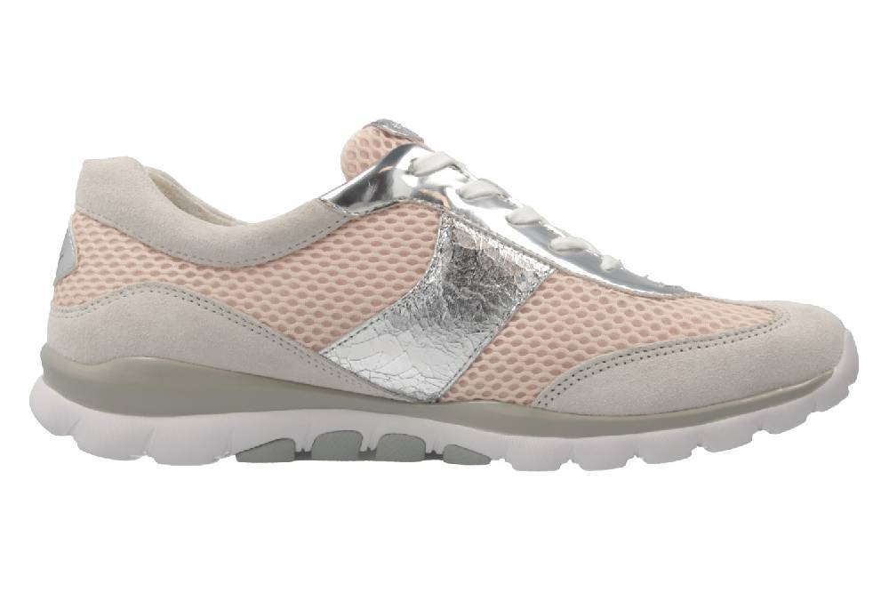 Gabor Halbschuhe In Übergrößen Grau 66.966.22 Große Damenschuhe