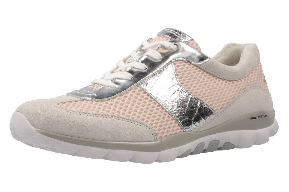 Gabor Halbschuhe in Übergrößen Grau 66.966.22 große Damenschuhe