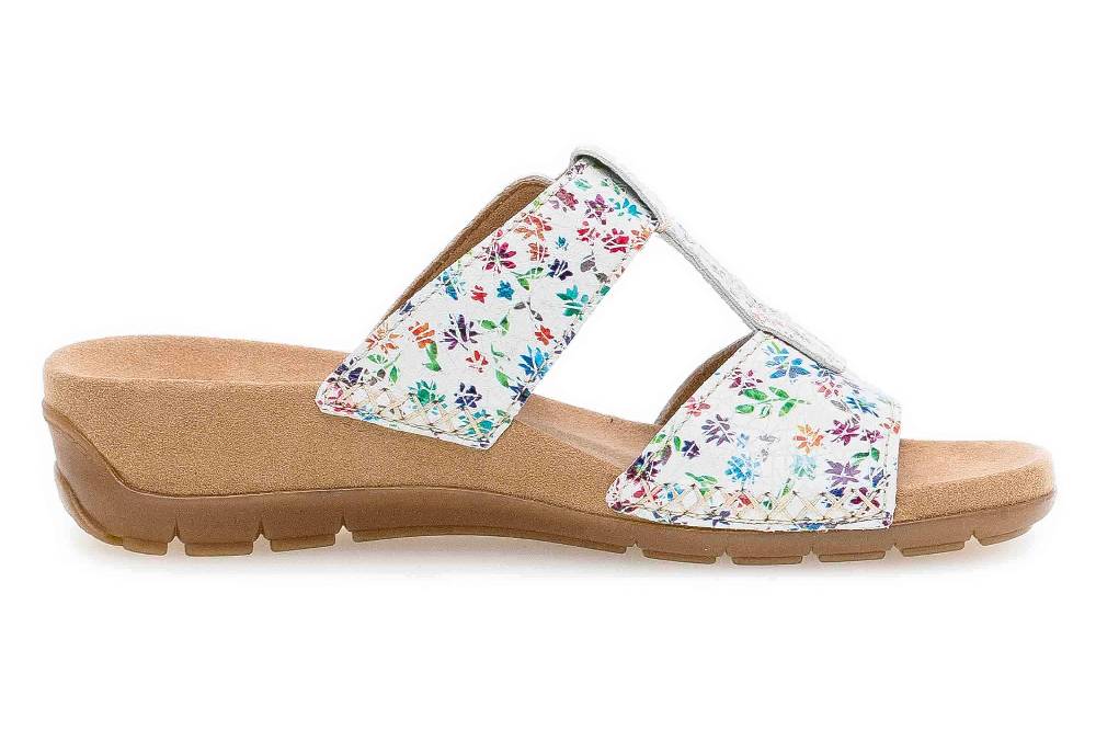 Gabor Jollys Pantoletten In Übergrößen Mehrfarbig 43.732.50 Große Damenschuhe