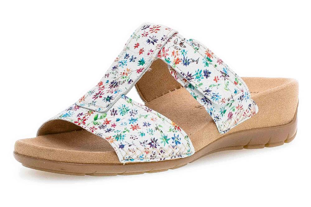 Gabor Jollys Pantoletten In Übergrößen Mehrfarbig 43.732.50 Große Damenschuhe