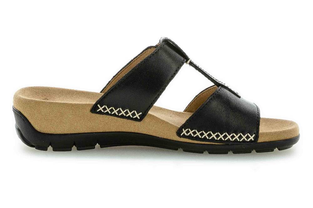 Gabor Jollys Pantoletten In Übergrößen Mehrfarbig 43.732.27 Große Damenschuhe