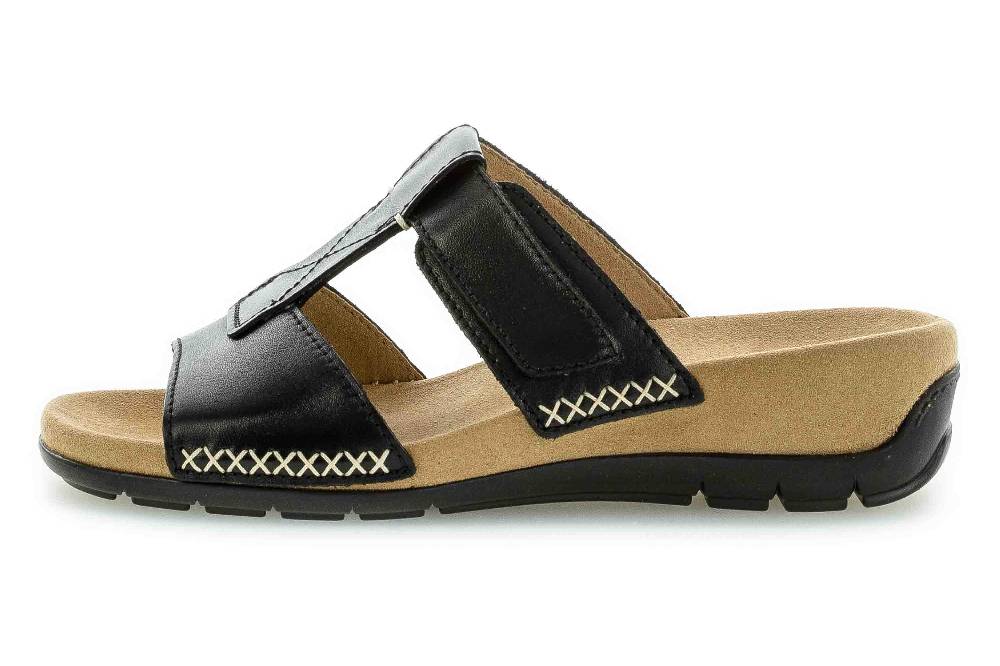 Gabor Jollys Pantoletten in Übergrößen Mehrfarbig 43.732.27 große Damenschuhe