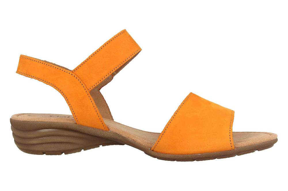 Gabor Jollys Sandaletten In Übergrößen Gelb 43.734.33 Große Damenschuhe