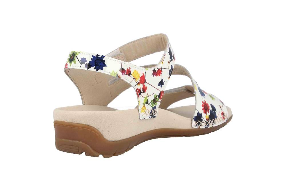 Gabor Jollys Sandaletten In Übergrößen Weiß 43.734.90 Große Damenschuhe