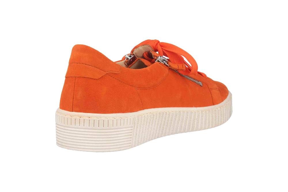 Gabor Jollys Sneaker In Übergrößen Orange 43.334.13 Große Damenschuhe