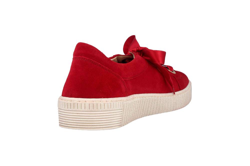 Gabor Jollys Sneaker In Übergrößen Rot 23.330.10 Große Damenschuhe