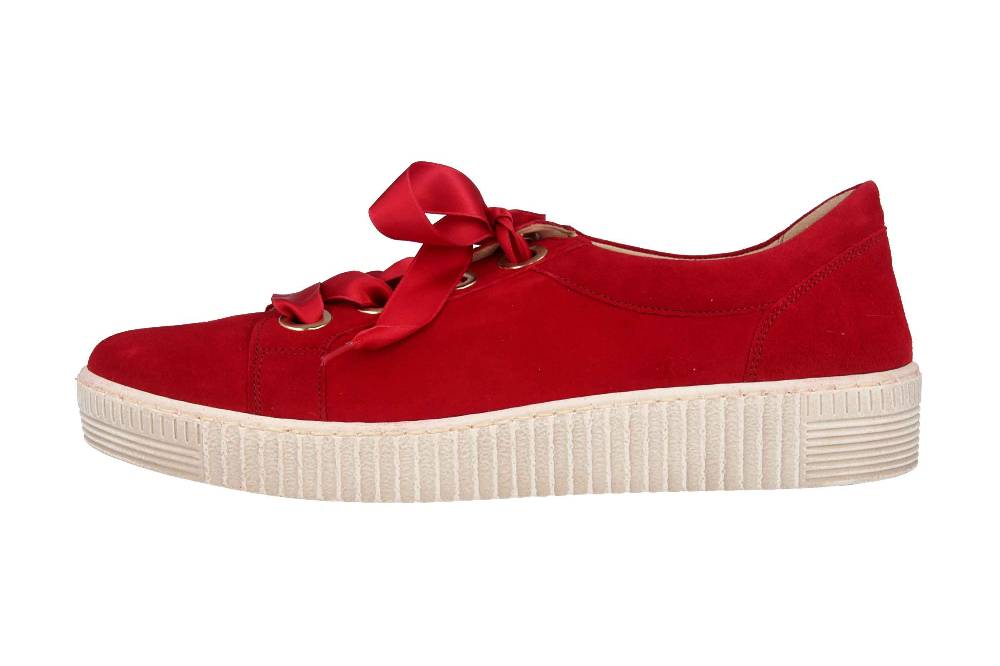 Gabor Jollys Sneaker in Übergrößen Rot 23.330.10 große Damenschuhe