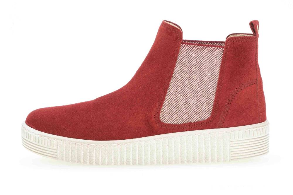 Gabor Jollys Sneaker in Übergrößen Rot 23.341.15 große Damenschuhe