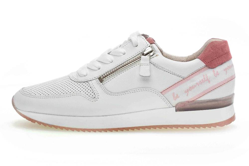 Gabor Jollys Sneaker in Übergrößen Weiß 43.421.24 große Damenschuhe