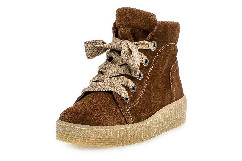 Gabor Jollys Stiefeletten In Übergrößen Braun 33.735.14 Große Damenschuhe