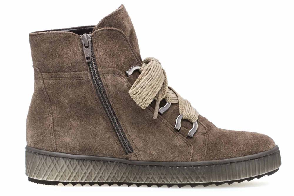 Gabor Jollys Stiefeletten In Übergrößen Braun 93.760.13 Große Damenschuhe