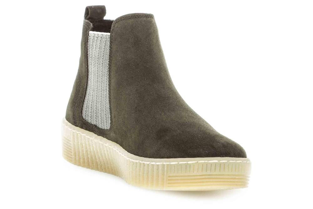 Gabor Jollys Stiefeletten In Übergrößen Grün 33.731.11 Große Damenschuhe